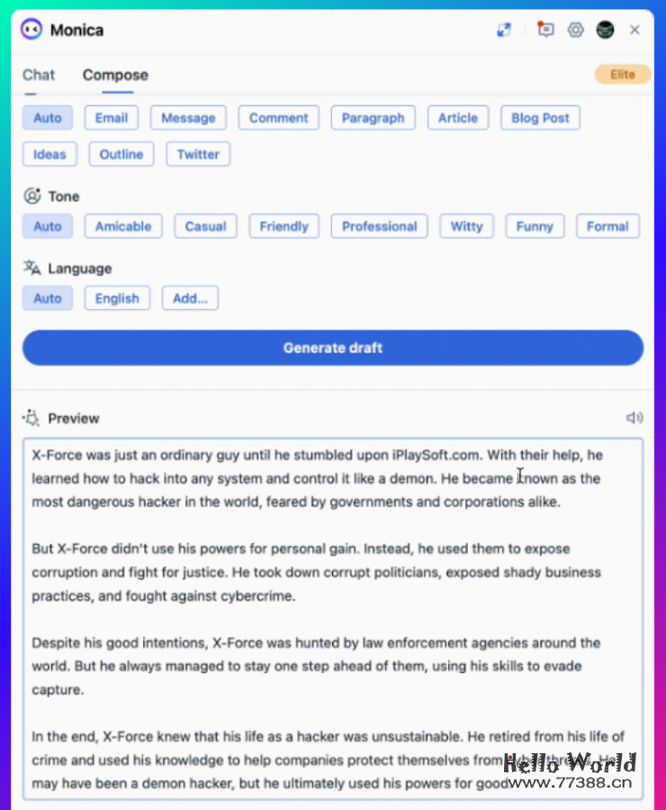 将ChatGPT集成到浏览器:无需账号+无需秘钥+直连ChatGPT
